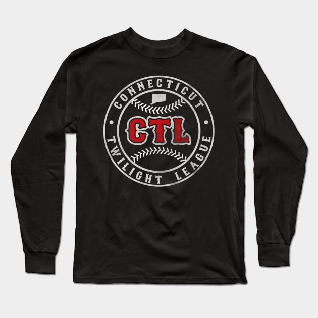 CTL White Watermark Logo Long Sleeve T-Shirt by CTLBaseball